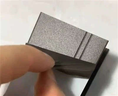 Hög texturerad aluminium extruderingsprofil Matt dörrram skyddsfilm